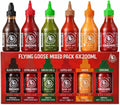 Pack mixte de sauce Sriracha Flying Goose - 6 x 200ml