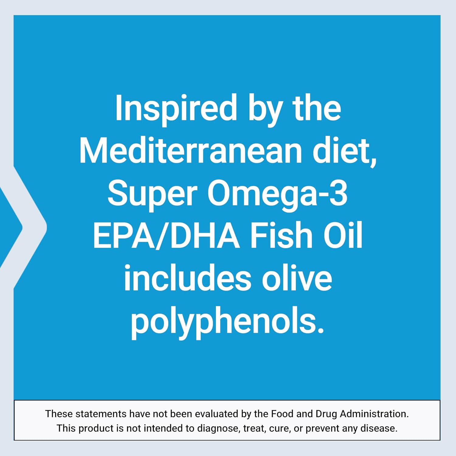 Life Extension Omega-3 Fish Oil 1200mg EPA DHA - Plus Olive & Sesame