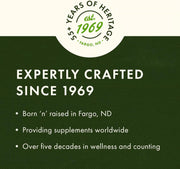 Swanson Selenium L-Selenomethionine 100mcg - 200 Capsules Count expertly crafted since 1969 brand heritage infographic