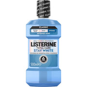 Listerine Total Care Stay White Intense Mint Mouthwash oral rinse bottle 500ml