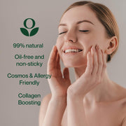 Lifestyle/use image: Balmonds Gentle Face Wash 125ml daily facial cleansing routine