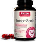 Jarrow Formulas Toco-Sorb Tocotrienols Vitamin E 60 Softgels