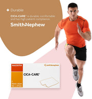Smith & Nephew Cica-Care Silicone Gel Sheet, box packaging, no flavour, 12cm x 6cm, 1 sheet, product material information