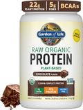 Poudre de Protéine Végane Biologique Crue Garden of Life Chocolat – 700g