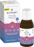 Minami Omega-3 Liquide Enfants – EPA DHA & Vitamine D3, Baies Orange – 100 ml