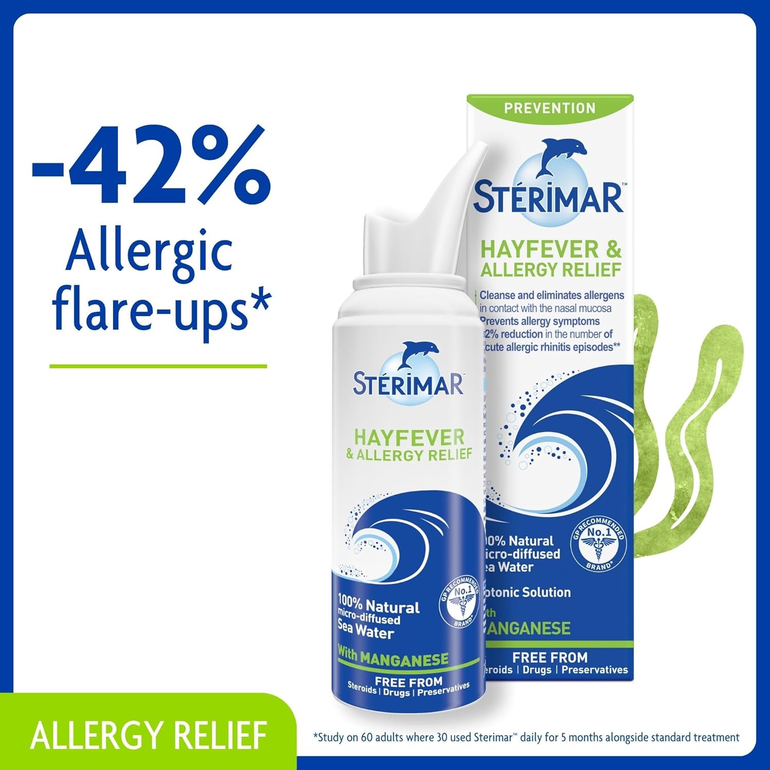 Sterimar Hayfever Nasal Spray with Manganese 50ml