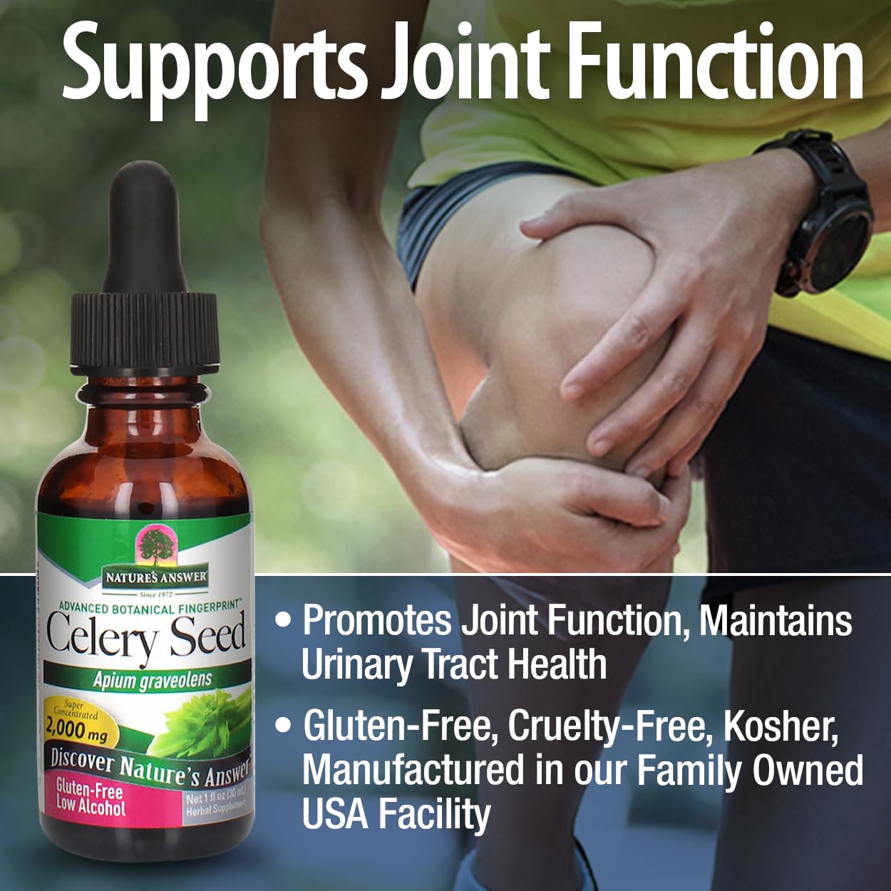 Nature’s Answer Celery Seed Liquid Extract Low Alcohol - 30ml