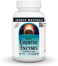 Source Naturals Essential Enzymes 500mg Vegetarian Capsules 120