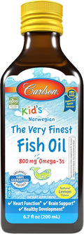 Carlson Kids The Very Finest Fish Oil Liquid 800 mg Omega-3