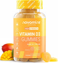 Novomins Vitamin D3 Gummies 4000 IU Mango - 60 Count