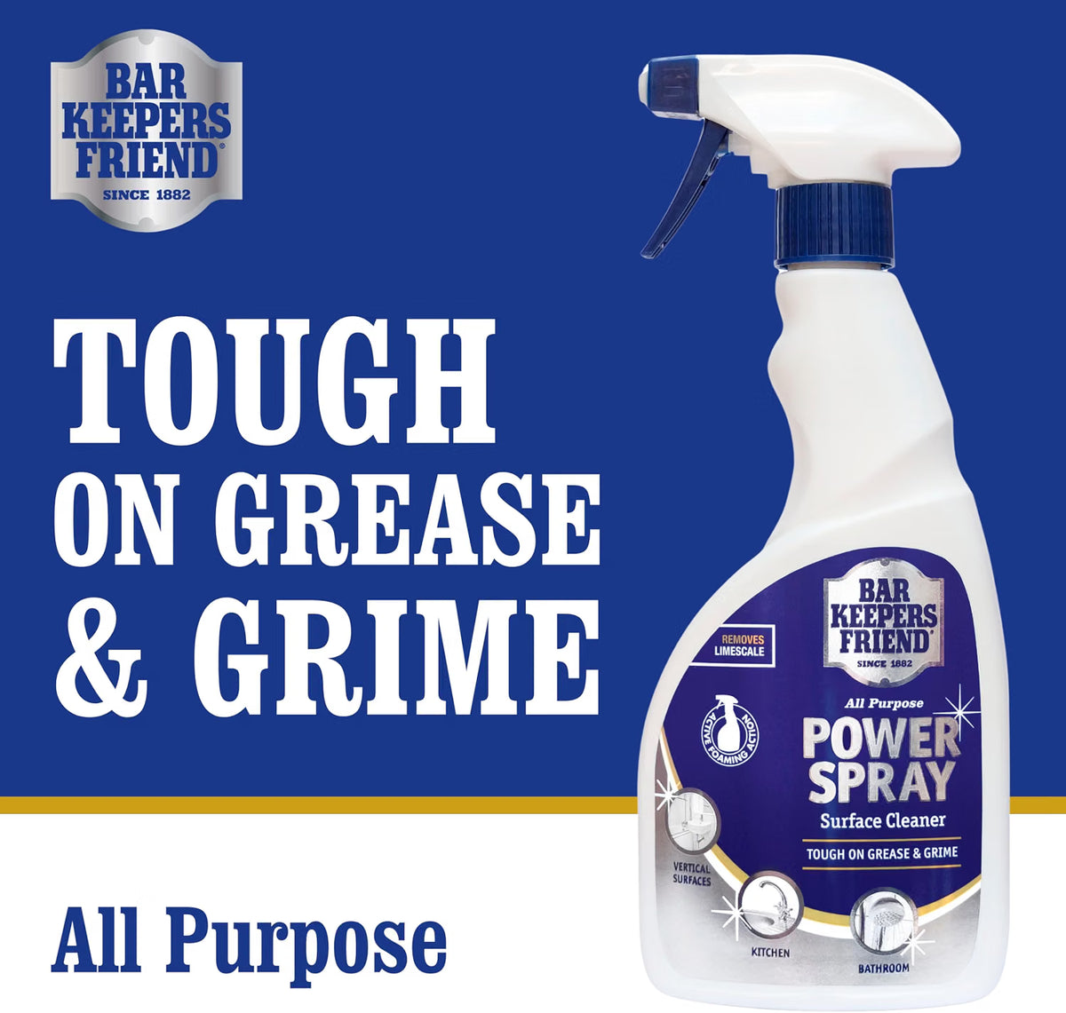 Bar Keepers Friend All Purpose Power Spray Surface Cleaner 500ml