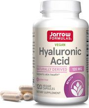 Front Image: Jarrow Formulas Hyaluronic Acid 120mg veggie 120 capsules front packaging bottle