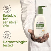 Aveeno Daily Moisturising Body Lotion 300ml pump bottle, fragrance-free variant.