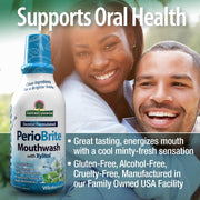 Nature’s Answer PerioBrite Winter Mint Mouthwash Alcohol-Free – 480ml