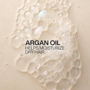 Redken All Soft Shampoo bottle with Argan Oil, 300ml argan oil formulation.