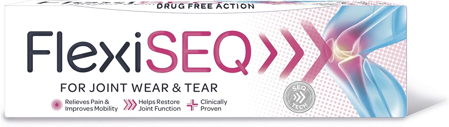 FlexiSEQ Topical Gel for Joint Comfort  box, 50g.