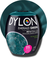 Dylon Washing Machine All-in-1 Fabric Dye Pod Emerald Green 350g