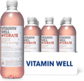 Vitamin Well Hydrate Rhubarb & Strawberry Vitamin Drink – 12 x 500ml