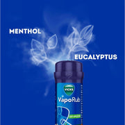 Vicks VapoRub Easy Applicator topical ointment no flavour 35g twist up applicator ingredients and product information