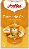 Yogi Tea Thé biologique au curcuma chai - 17 x 2g