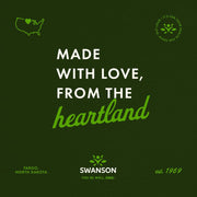 Swanson Black Walnut Hulls 60 Capsules made with love from the heartland Swanson brand infographic