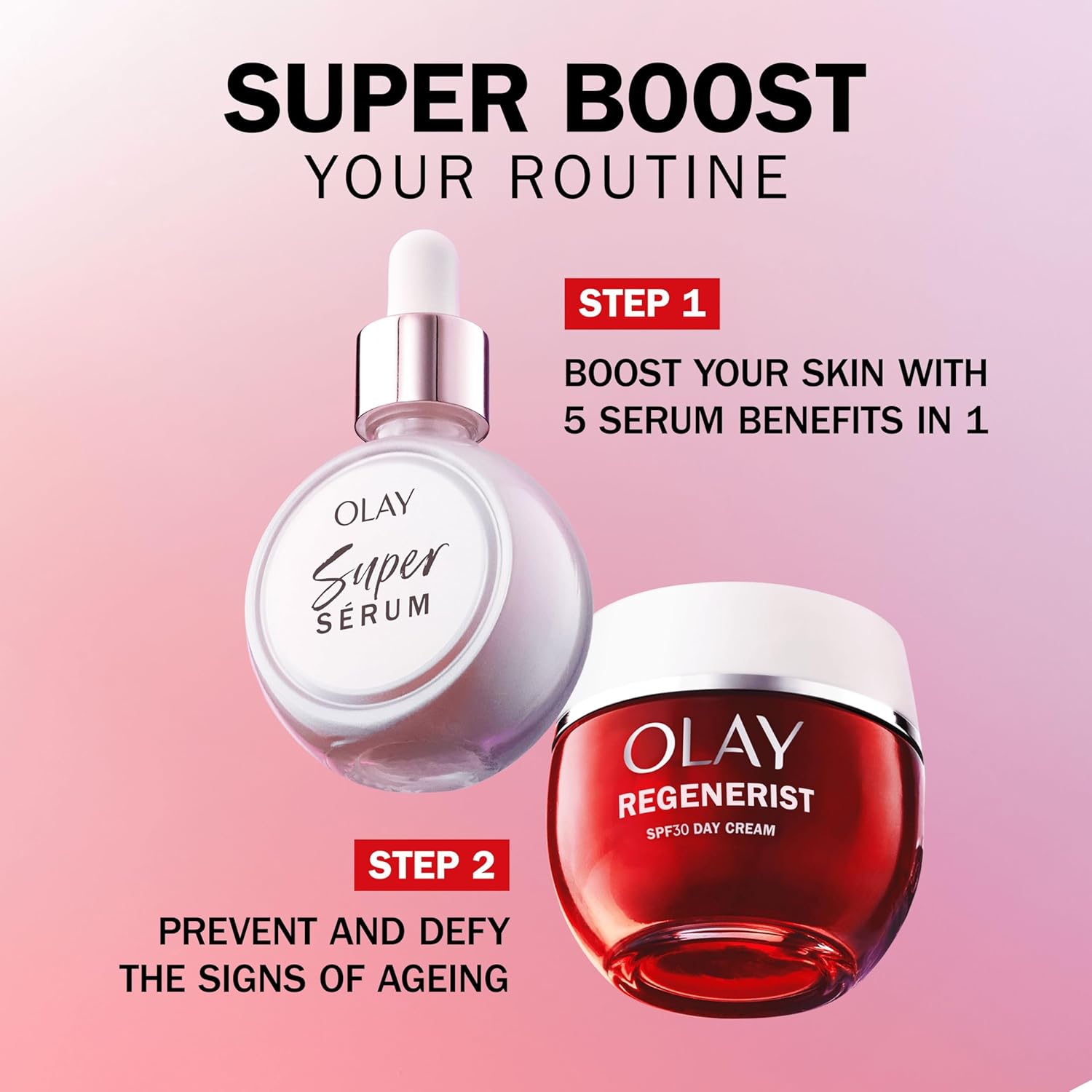 Olay Regenerist Day Cream SPF 30 Moisturiser, Non-Greasy - 50ml