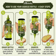 How to Use: La Española olive oil squeezy bottle pouring cooking oil 620ml