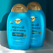 OGX Renewing Argan Oil of Morocco Conditioner - 385ml & shampoo.