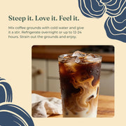 Four Sigmatic Focus Cold Brew Coffee preparation guide 283g