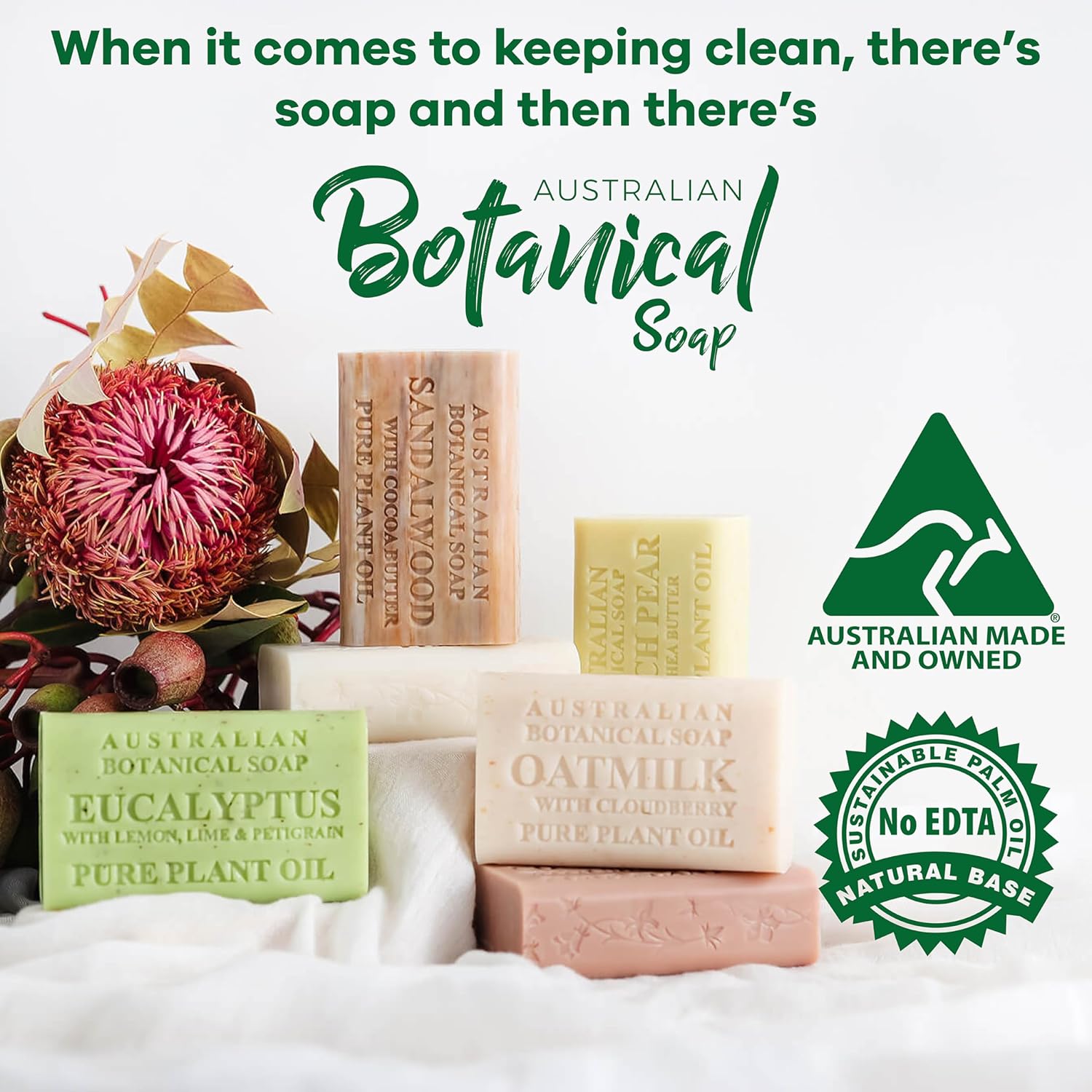 Australian Botanical Valencia Orange & Vitamin C Soap Bar other variants.