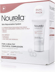 Nourella Skin Support System - 60 Tablets & 50ml Cream - Dual Pack