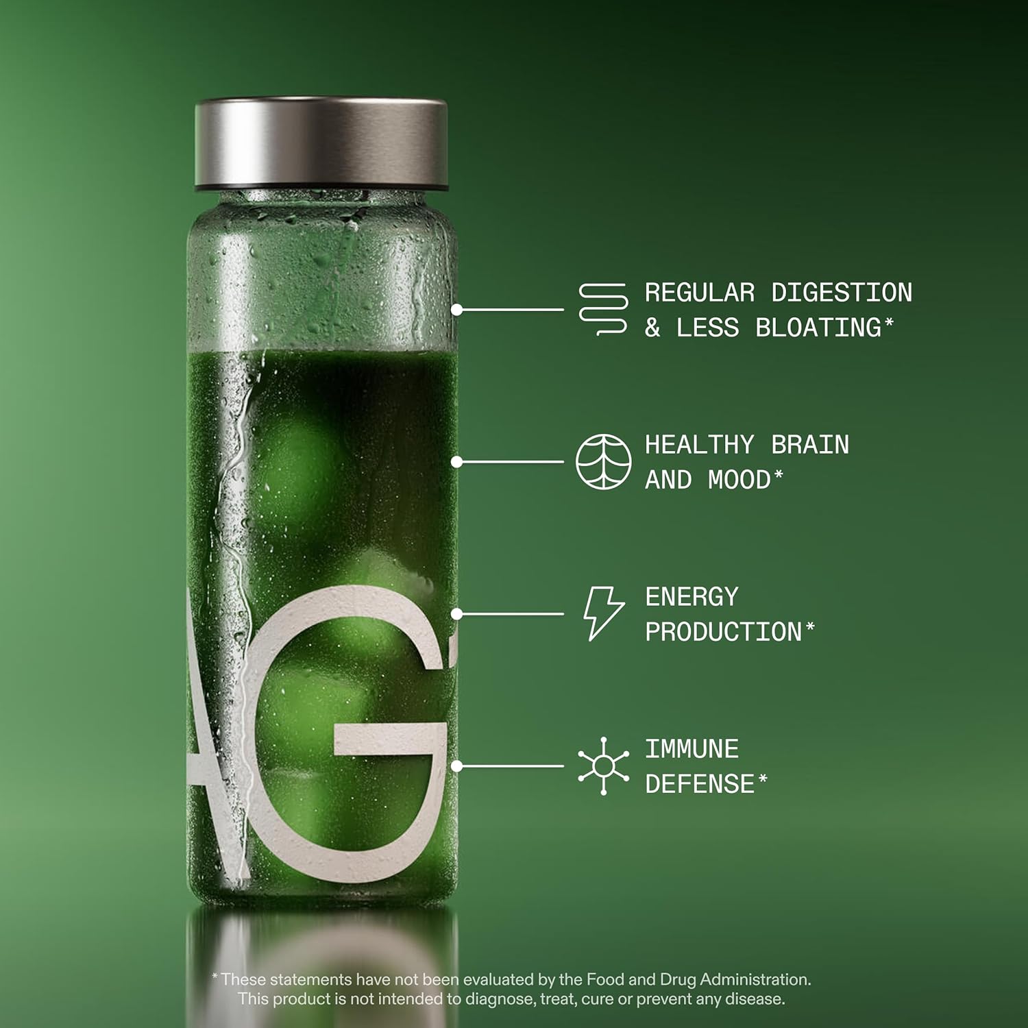 AG1 Greens Powder Supplement refill pouch 360g daily greens drink preparation