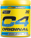 Cellucor C4 Original Pré-Workout 198 g – Saveur Millions Bubblegum (30 portions)