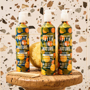 Faith In Nature Energising Grapefruit and Orange Body Wash 500ml bottle for everyday bath and shower care