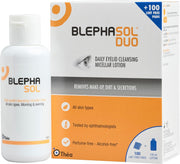 Blephasol Duo Eyelid Cleansing Lotion 100ml & 100 Lint-Free Pads