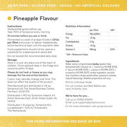 Symprove Liquid Probiotic Pineapple 4 x 500ml nutritional info ingredients instructions panel