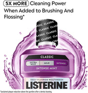 Listerine Total Care Intense Mint Mouthwash oral rinse bottle 500ml oral care use