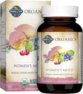 Garden of Life Organics Vegan Multivitamin Tablets for Women 40+ - with B12 & Iron