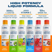 Applied Nutrition Liquid L-Carnitine 3000 Tangy Orange liquid supplement bottle 480ml supplement use & other variants