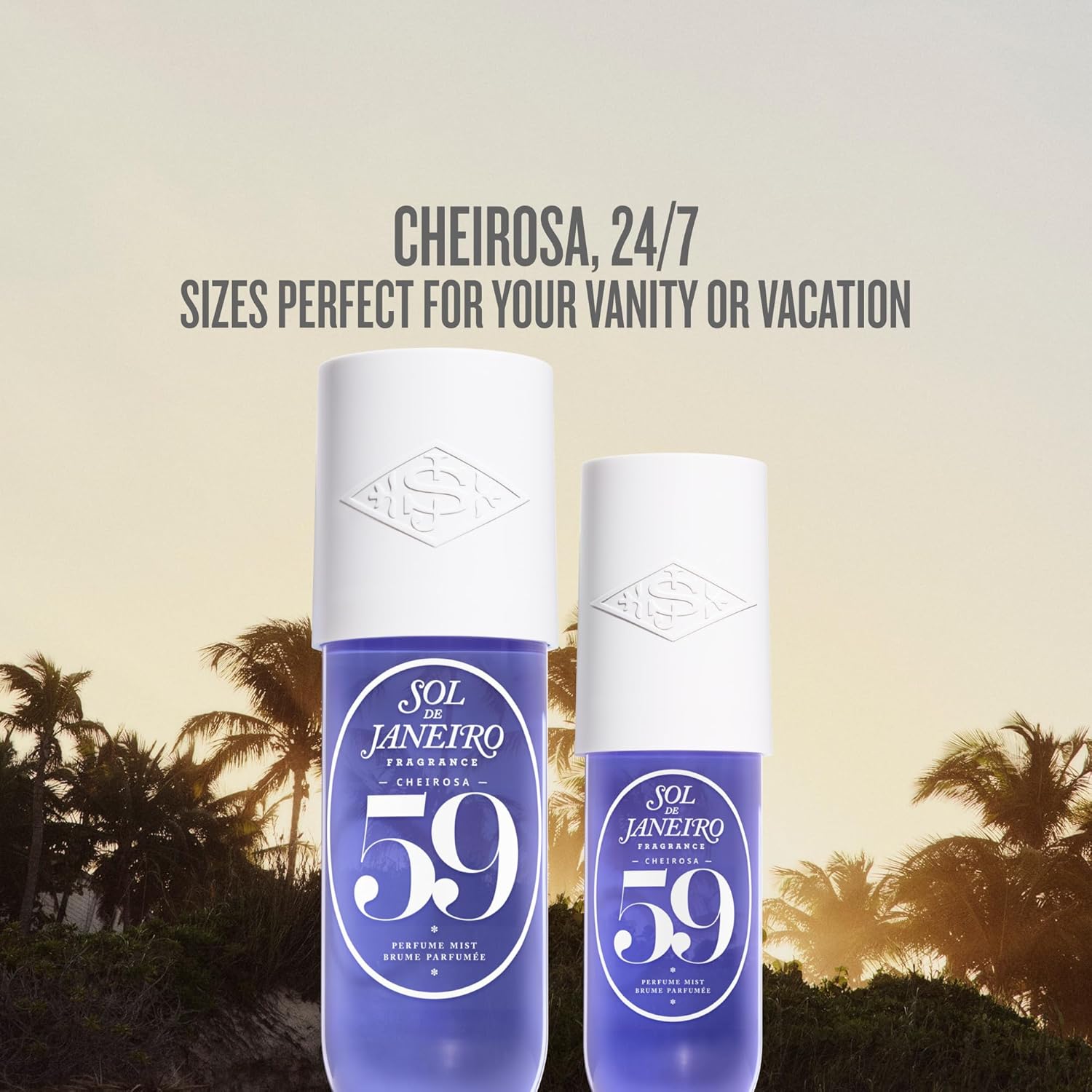 Sol de Janeiro Cheirosa 59 Hair & Body Perfume Mist - 90ml & 240ml