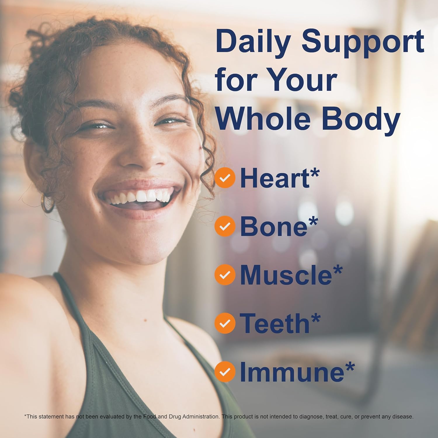 Lifestyle/use image: Carlson Vitamin D3 softgel daily routine supplement bottle 360 count