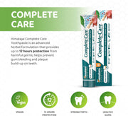 Himalaya Complete Care herbal toothpaste neem miswak tube & box 75ml