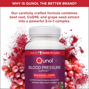 Qunol Beet Root CoQ10 Capsules 60 Count