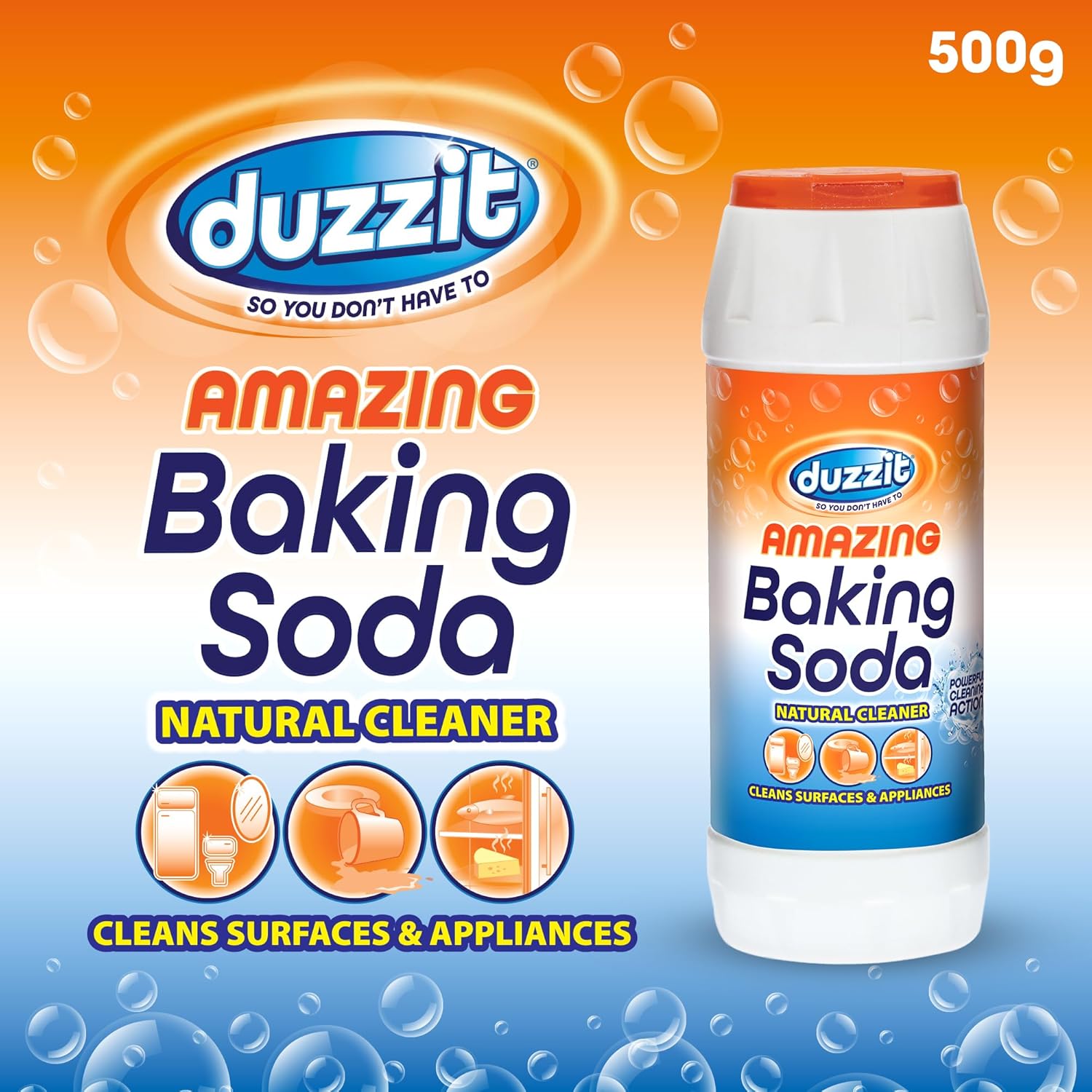 Duzzit Amazing Baking Soda Natural Cleaner 500g
