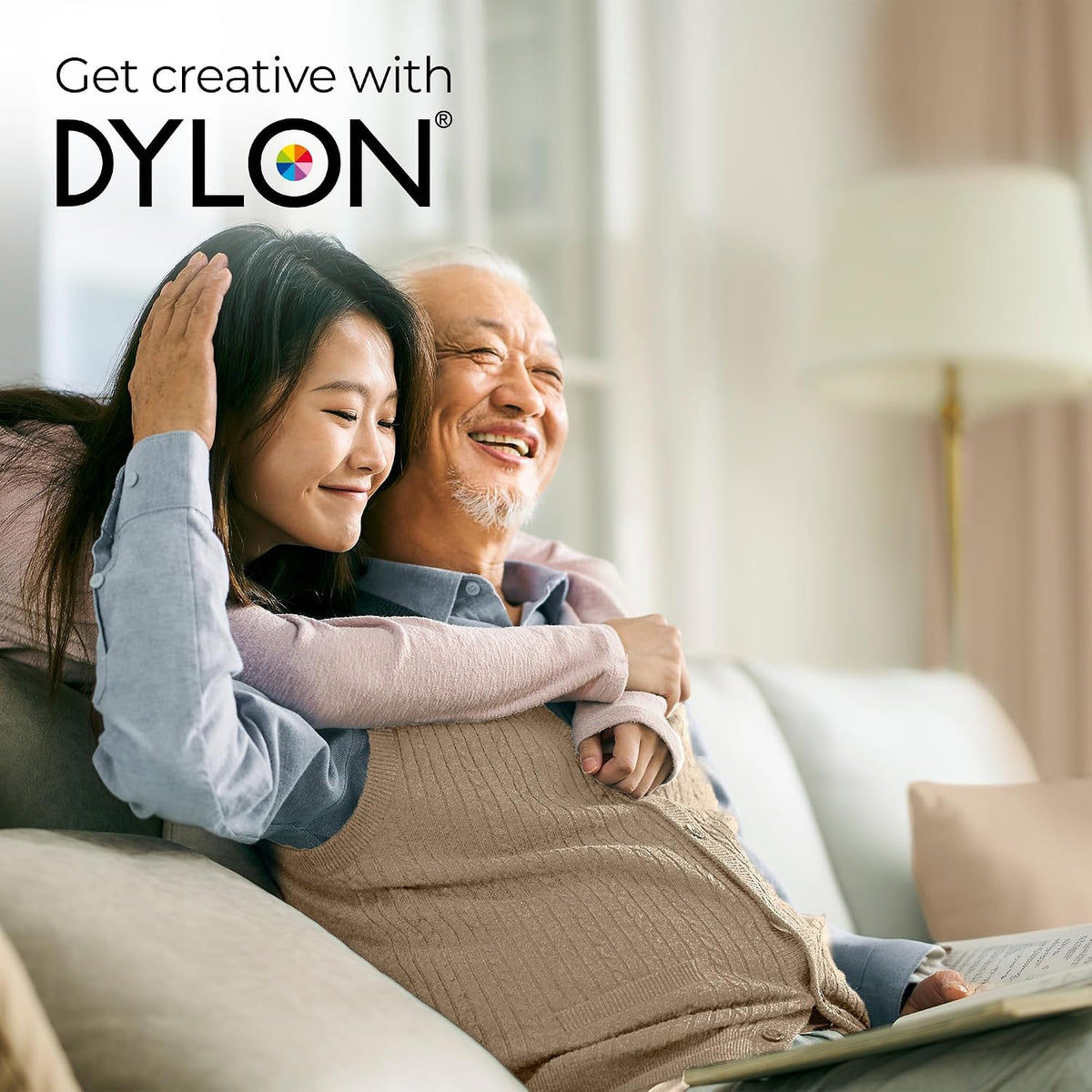 Dylon All-in-1 Washing Machine Fabric Dye Pod Sandy Beige 350g used for clothing and home textiles