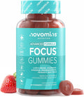 Novomins Focus Gummies Strawberry - 60 Count