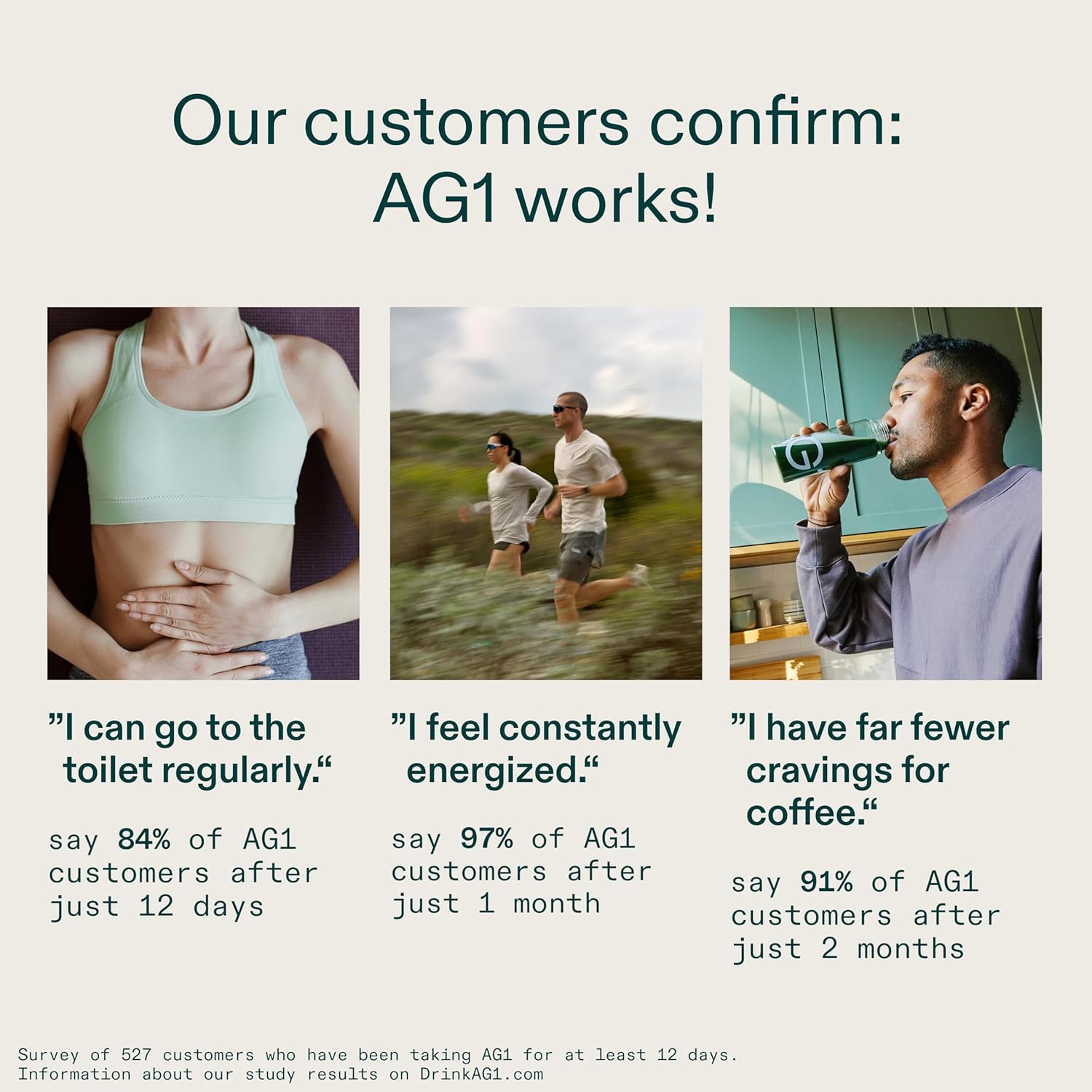 AG1 Greens Powder Supplement Refill Pouch 360g