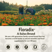 Floradix Liquid Iron & Vitamin Formula. A Salus Brand