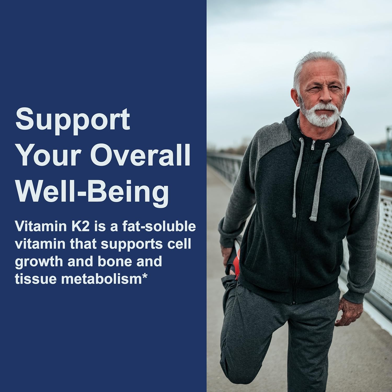 Carlson Vitamin K2 MK4 5 mg Supplement Capsules