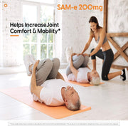 Doctor's Best SAM-e 200mg, carton packaging, unflavoured, 60 enteric-coated tablets, daily dietary supplement use